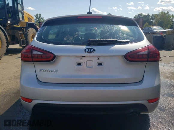 2018 Kia Forte LX with VIN KNAFK5A89J5745238, listed as a Copart auction lot 70489204 with 112,141 mi miles and Salvage Title. Bid and sale history available at DreamBid. Image 6.