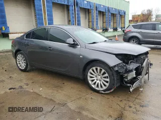 2011 Buick Regal CXL Turbo TO3 with VIN W04GX5GV2B1083088, listed as a Copart auction lot 81049694 with 111,971 mi miles and Salvage Title. Bid and sale history available at carsss.com. Image 4.
