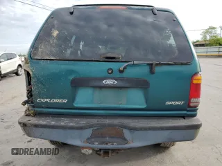 1998 Ford Explorer Sport with VIN 1FMYU22X7WUB73136, listed as a Copart auction lot 54338255 with 197,323 mi miles and Salvage title. Bid and sale history available at DreamBid. Image 6.