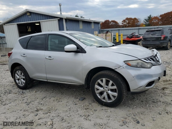 2011 Nissan Murano S with VIN JN8AZ1MW3BW170369, listed as a Copart auction lot 76893734 with 165,528 mi miles and Clean Title. Bid and sale history available at carsss.com. Image 4.