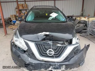 2015 Nissan Murano Platinum with VIN 5N1AZ2MH6FN265650, listed as a IAAI auction lot 41612842 with 1 mi miles. Bid and sale history available at carsss.com. Image 12.