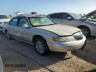 2002 Lincoln Continental with VIN 1LNHM97V32Y694132, listed as a Copart auction lot 76410144 with 0 mi miles and Non Repairable. Bid and sale history available at carsss.com. Image 4.