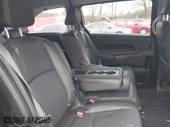 2023 Honda Odyssey EX-L with VIN 5FNRL6H61PB001874, listed as a IAAI auction lot 41405231 with 27,615 mi miles. Bid and sale history available at carsss.com. Image 8.