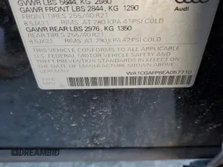 2014 Audi SQ5 Premium Plus z VIN WA1CGAFP8EA057710, wystawiony jako Copart lot #46312125 z przebiegiem 161 095 mil mil oraz Szkoda całkowita • Salvage title. Historia ofert i sprzedaży dostępna na DreamBid. Obrazek 13.