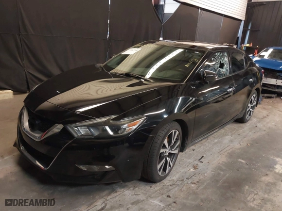 2017 Nissan Maxima SR with VIN 1N4AA6AP9HC366183, listed as a IAAI auction lot 39882700 with 94,132 mi miles. Bid and sale history available at carsss.com. Image 16.