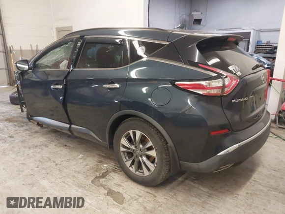 2018 Nissan Murano Platinum with VIN 5N1AZ2MG5JN112709, listed as a IAAI auction lot 41819380 with 57,375 mi miles. Bid and sale history available at carsss.com. Image 3.