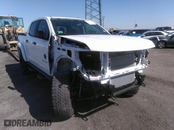 2021 Chevrolet Colorado 4WD Z71 with VIN 1GCGTDEN6M1166282, listed as a IAAI auction lot 40316921 with 35,515 mi miles and . Bid and sale history available at DreamBid. Image 6.