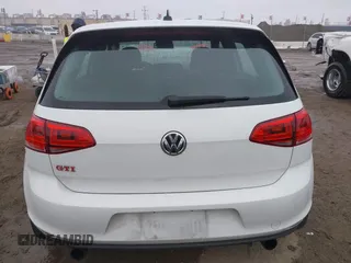 2017 Volkswagen Golf GTI S with VIN 3VW547AU6HM016813, listed as a IAAI auction lot 41783957 with 125,052 mi miles. Bid and sale history available at carsss.com. Image 16.