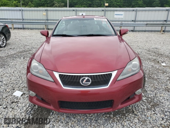 2011 Lexus IS 250 C z VIN JTHFF2C21B2520084, wystawiony jako Copart lot #55036975 z przebiegiem 67 646 mil mil oraz Szkoda całkowita • Salvage title. Historia ofert i sprzedaży dostępna na DreamBid. Obrazek 5.