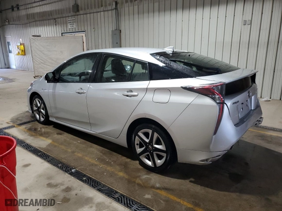 2017 Toyota Prius Two with VIN JTDKARFU0H3041193, listed as a Copart auction lot 53098965 with 74,166 mi miles and Salvage Title. Bid and sale history available at carsss.com. Image 2.