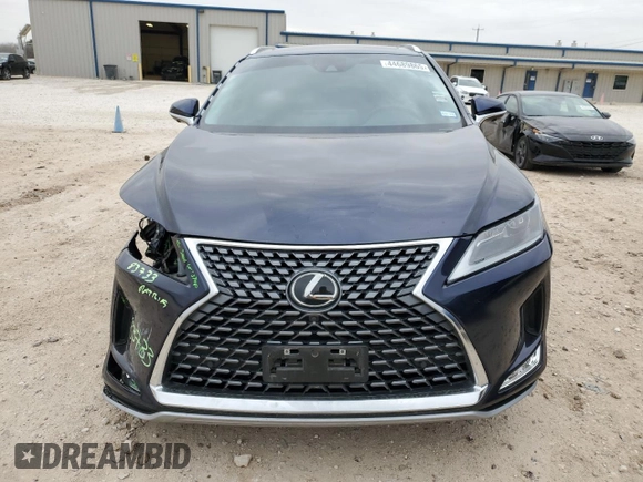 2022 Lexus RX with VIN 2T2HZMAAXNC256730, listed as a Copart auction lot 44689865 with 31,877 mi miles and Salvage Title. Bid and sale history available at carsss.com. Image 5.