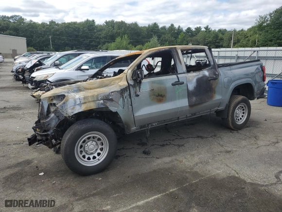 2023 Chevrolet Colorado 4WD Work Truck with VIN 1GCGTBEC0P1135939, listed as a Copart auction lot 67855854 with 0 mi miles and Salvage Title. Bid and sale history available at carsss.com. Image 1.