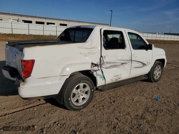 2010 Honda Ridgeline RTS with VIN 5FPYK1F47AB010922, listed as a Copart auction lot 77881294 with 37,977 mi miles and Salvage Title. Bid and sale history available at carsss.com. Image 3.