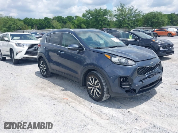 2019 Kia Sportage EX with VIN KNDPN3AC2K7577536, listed as a IAAI auction lot 42149104 with 66,197 mi miles and . Bid and sale history available at DreamBid. Image 1.