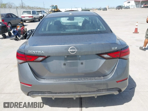 2024 Nissan Sentra SV with VIN 3N1AB8CV3RY348143, listed as a IAAI auction lot 41860747 with 2,270 mi miles and . Bid and sale history available at DreamBid. Image 16.