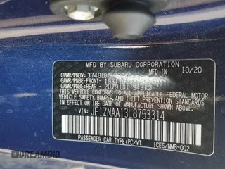 2020 Toyota 86 z VIN JF1ZNAA13L8753314, wystawiony jako Copart lot #55591815 z przebiegiem 62 196 mil mil oraz Szkoda całkowita • Salvage title. Historia ofert i sprzedaży dostępna na DreamBid. Obrazek 12.