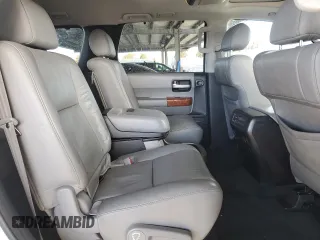 2018 Toyota Sequoia Platinum with VIN 5TDDY5G17JS165287, listed as a Copart auction lot 48534145 with 96,526 mi miles and Salvage Title. Bid and sale history available at carsss.com. Image 11.