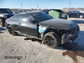 2021 BMW M4 with VIN WBS53AZ01MCG42345, listed as a Copart auction lot 81994184 with 38,071 mi miles and Salvage Title. Bid and sale history available at carsss.com. Image 4.