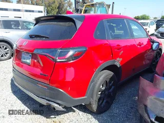 2024 Honda HR-V Sport with VIN 3CZRZ1H55RM707635, listed as a IAAI auction lot 41909808 with 28,626 mi miles and . Bid and sale history available at carsss.com. Image 4.