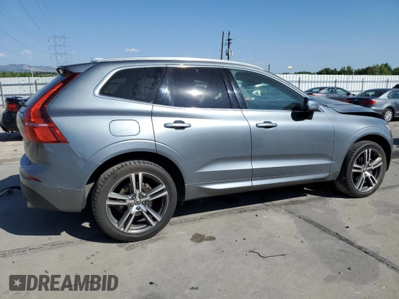 2019 Volvo XC60 Momentum with VIN LYV102RK4KB191805, listed as a Copart auction lot 62419245 with 63,301 mi miles and Salvage title. Bid and sale history available at DreamBid. Image 3.