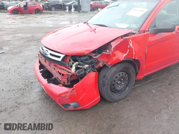 2008 Ford Focus SE with VIN 1FAHP35N88W115089, listed as a IAAI auction lot 41457094 with 256,088 mi miles. Bid and sale history available at carsss.com. Image 6.