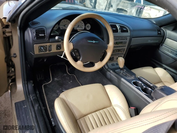 2005 Ford Thunderbird Deluxe with VIN 1FAHP60A35Y109206, listed as a Copart auction lot 87934815 with 37,144 mi miles and Salvage Title. Bid and sale history available at carsss.com. Image 8.