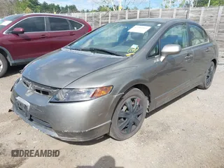2006 Honda Civic LX z VIN 2HGFA16576H524297, wystawiony jako IAAI lot #42205155 z przebiegiem 173 763 mil mil oraz . Historia ofert i sprzedaży dostępna na DreamBid. Obrazek 2.
