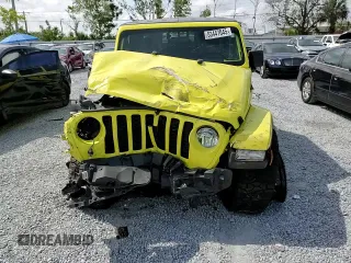 2023 Jeep Gladiator Sport S with VIN 1C6HJTAG3PL572662, listed as a Copart auction lot 53447045 with Not provided miles and Non repairable. Bid and sale history available at DreamBid. Image 14.