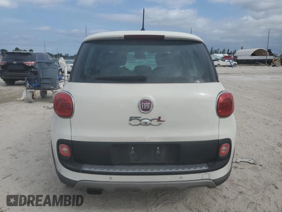 2014 FIAT 500L Trekking with VIN ZFBCFADH5EZ007095, listed as a Copart auction lot 76233424 with 176,759 mi miles and Clean Title. Bid and sale history available at DreamBid. Image 6.
