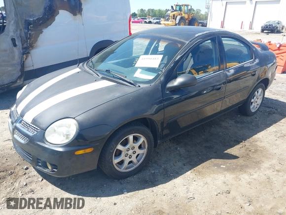 2005 Dodge Neon SXT with VIN 1B3ES56C85D143830, listed as a IAAI auction lot 41990483 with 205,947 mi miles. Bid and sale history available at carsss.com. Image 17.