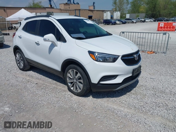 2019 Buick Encore Preferred with VIN KL4CJASB8KB933337, listed as a IAAI auction lot 42055371 with 41,662 mi miles. Bid and sale history available at carsss.com. Image 1.