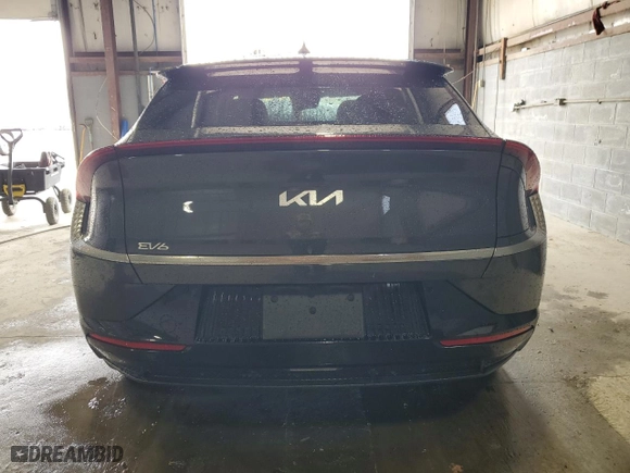 2023 Kia EV6 Wind with VIN KNDC34LA2P5157297, listed as a Copart auction lot 50379834 with 0 mi miles and Non Repairable. Bid and sale history available at carsss.com. Image 6.