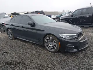 2017 BMW 5 Series 540i with VIN WBAJE5C3XHG917472, listed as a IAAI auction lot 41323501 with 123,247 mi miles and . Bid and sale history available at carsss.com. Image 1.