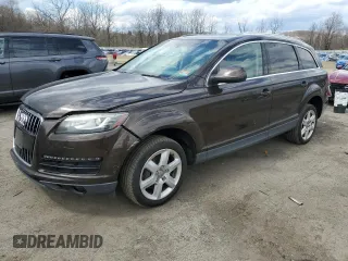 2010 Audi Q7 3.6L Premium Plus with VIN WA1LYAFE1AD002472, listed as a Copart auction lot 53059815 with 130,026 mi miles and Salvage Title. Bid and sale history available at carsss.com. Image 1.