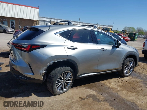 2025 Lexus NX with VIN JTJHKCEZ1S2049993, listed as a IAAI auction lot 41999283 with 2,825 mi miles. Bid and sale history available at carsss.com. Image 14.