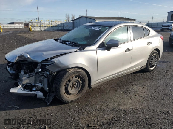 2015 Mazda 3 i Sport with VIN 3MZBM1U78FM197948, listed as a Copart auction lot 46865925 with 183,879 mi miles and Salvage Title. Bid and sale history available at carsss.com. Image 1.