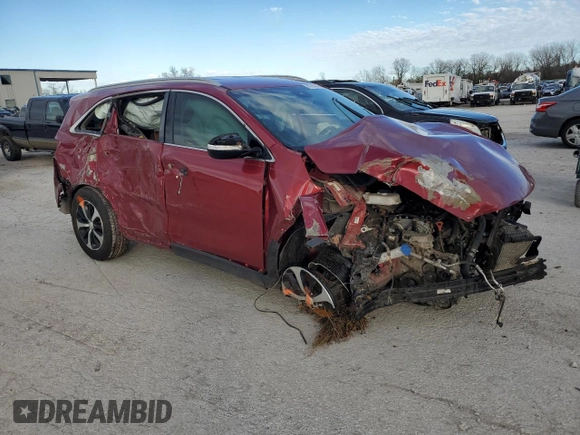 2016 Kia Sorento EX with VIN 5XYPH4A16GG033501, listed as a Copart auction lot 81716374 with Not Provided miles and Salvage Title. Bid and sale history available at DreamBid. Image 4.