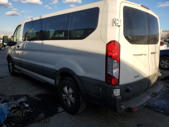 2018 Ford Transit Passenger XL with VIN 1FBZX2YG8JKA75250, listed as a Copart auction lot 88559525 with 56,075 mi miles and Salvage title. Bid and sale history available at DreamBid. Image 2.