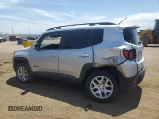 2017 Jeep Renegade Altitude with VIN ZACCJBBB5HPF33696, listed as a Copart auction lot 58428425 with 109,230 mi miles and Salvage title. Bid and sale history available at DreamBid. Image 2.
