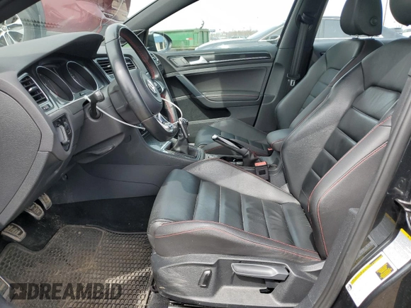 2015 Volkswagen Golf GTI SE with VIN 3VW5T7AU5FM066330, listed as a Copart auction lot 51800525 with 53,175 mi miles and Clean Title. Bid and sale history available at carsss.com. Image 7.