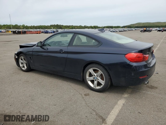 2014 BMW 4 Series 428i xDrive with VIN WBA3N5C58EK196233, listed as a Copart auction lot 58775715 with 131,340 mi miles and Salvage title. Bid and sale history available at DreamBid. Image 2.