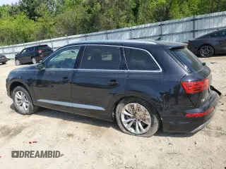 2019 Audi Q7 Premium with VIN WA1AAAF78KD012771, listed as a Copart auction lot 56927625 with 93,806 mi miles and Salvage title. Bid and sale history available at DreamBid. Image 2.