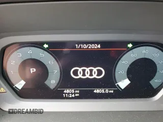 2022 Audi A3 Premium with VIN WAUGUDGY7NA090574, listed as a Copart auction lot 37307574 with 4,805 mi miles. Bid and sale history available at carsss.com. Image 9.