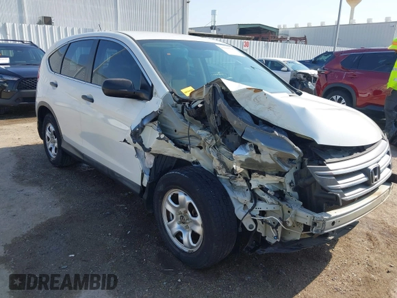 2013 Honda CR-V LX with VIN 5J6RM3H38DL007451, listed as a IAAI auction lot 41995597 with 56,084 mi miles and . Bid and sale history available at DreamBid. Image 1.