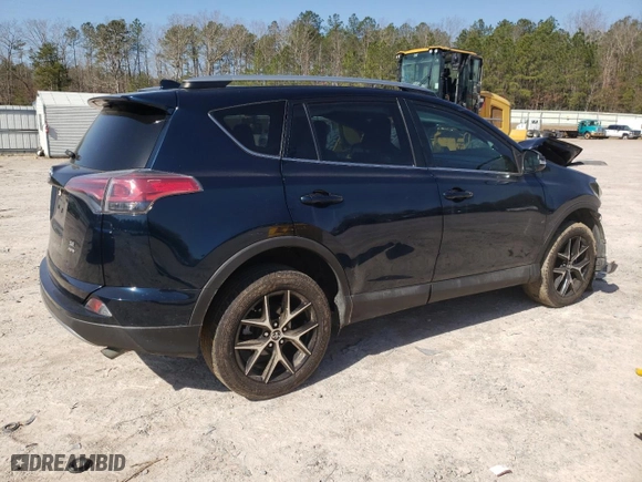 2018 Toyota RAV4 SE with VIN 2T3JFREV1JW780907, listed as a Copart auction lot 48913655 with 119,402 mi miles and Salvage Title. Bid and sale history available at carsss.com. Image 3.