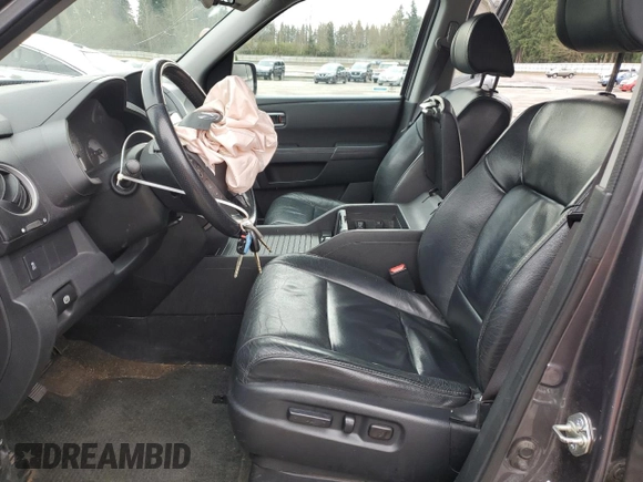 2014 Honda Pilot EX-L with VIN 5FNYF4H57EB041310, listed as a Copart auction lot 49483535 with 163,419 mi miles and Salvage Title. Bid and sale history available at carsss.com. Image 7.