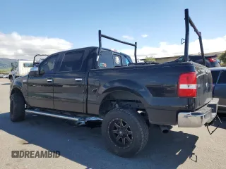 2005 Ford F-150 XLT with VIN 1FTPW12595FA08646, listed as a Copart auction lot 50654765 with 183,279 mi miles and Salvage Title. Bid and sale history available at carsss.com. Image 2.