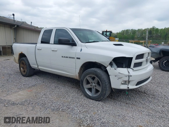 2012 Ram 1500 Sport with VIN 1C6RD7HT0CS316422, listed as a IAAI auction lot 42112459 with 153,026 mi miles and . Bid and sale history available at DreamBid. Image 1.