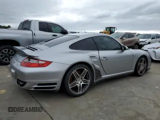2007 Porsche 911 Turbo with VIN WP0AD29957S784485, listed as a Copart auction lot 75090564 with Not Provided miles and Salvage Title. Bid and sale history available at carsss.com. Image 3.