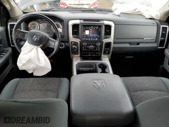 2018 Ram 1500 Big Horn with VIN 1C6RR7LG0JS154557, listed as a Copart auction lot 50373745 with 84,423 mi miles and Salvage title. Bid and sale history available at DreamBid. Image 8.
